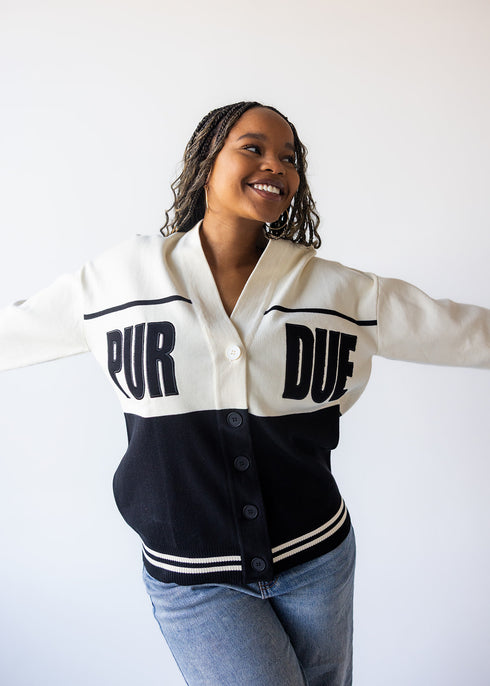 Purdue Carley Lux Cardigan